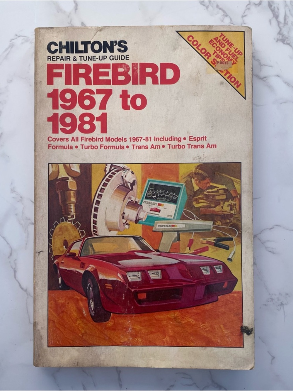 Chiltons Auto Repair And Tuneup Guide Pontiac Firebird 1967-1981 Vintage
